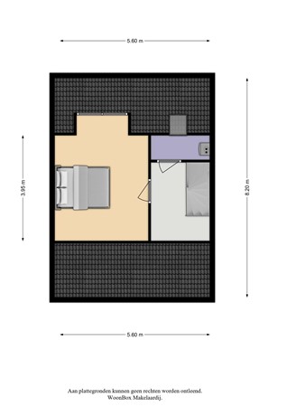 Floorplan - De Papiermaker 38, 5283 ZT Boxtel